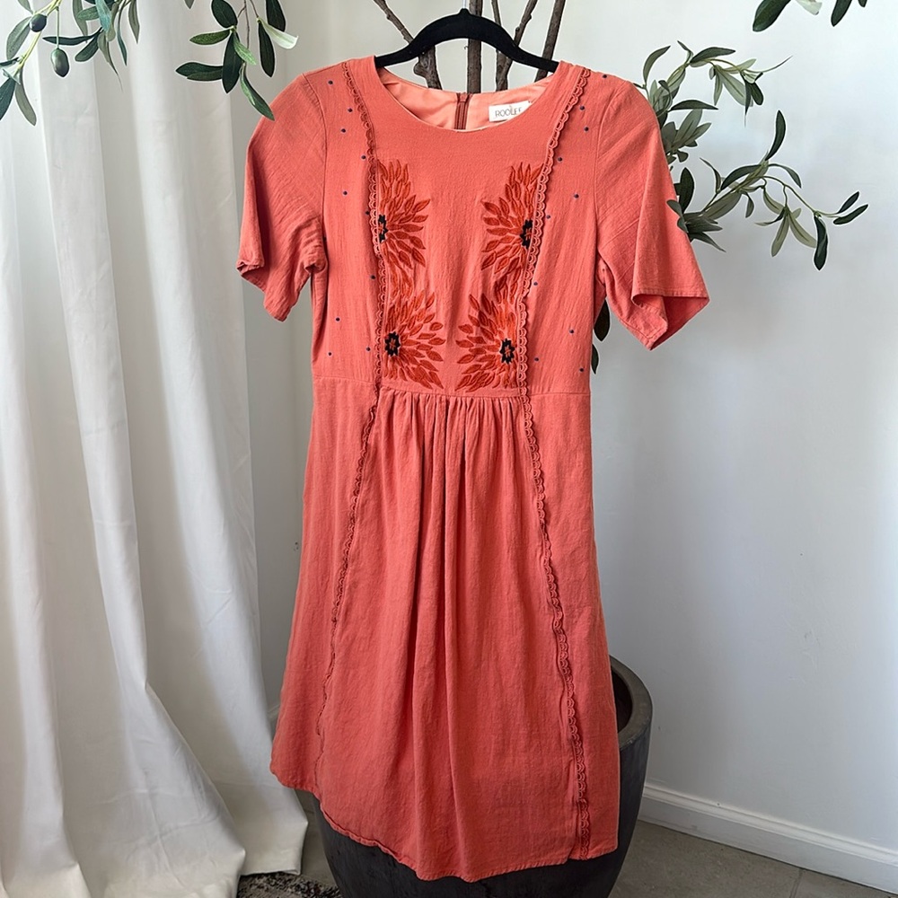 Roolee Terracotta dress